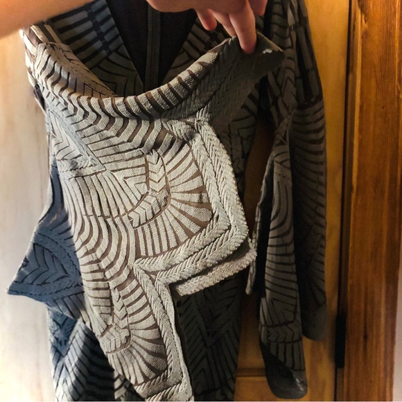 🆕Jen’s Pirate Booty x FP ‘Narcissus’ Gray Bell Sleeve Dress - Picture 5 of 12